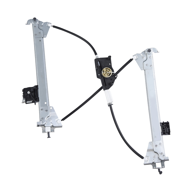 600633400D 600655100L Penggulung Jendela Mobil Rakitan Regulator Jendela Tipe Kabel Rel Ganda untuk 2012-2020 Tesla Model S