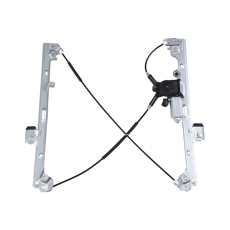 Regulator Jendela Listrik Kiri Depan Mobil Tipe Kabel Rel Ganda untuk Silverado Sierra Escalade Avalanche Tahoe