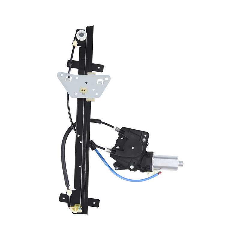 Regulator Jendela Daya Otomatis 3000gt Kanan Depan Tipe Kabel Rel Tunggal untuk Dodge Dakota Crew Cab Durango